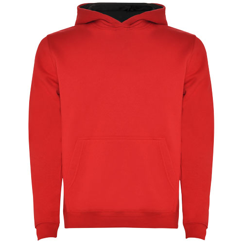 Sweat capuche 280gr promotionnel Enfant Urban ROLY Rouge / Noir